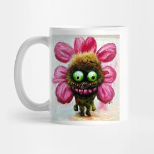 Cute flower plant monster Mug